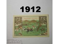 Bad Harzburg 75 pfennig 1921 Germany