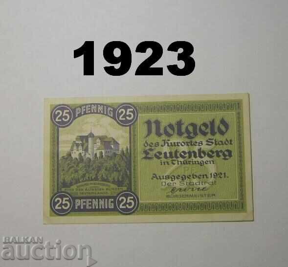 Λόιτενμπεργκ 25 φεννίγκ 1921 Γερμανία με τιμή 2.00 BGN | € 1.02