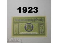 Λόιτενμπεργκ 25 φεννίγκ 1921 Γερμανία