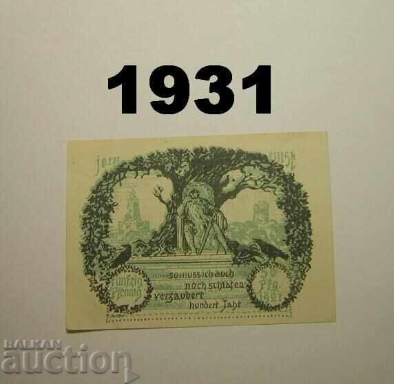 Φράνκενχαουζεν 50 πφένιγκ 1921 Γερμανία με τιμή 1.50 BGN | € 0.77 Φράνκενχαουζεν 50 πφένιγκ 1921 Γερμανία με τιμή 1.50 BGN | € 0.77