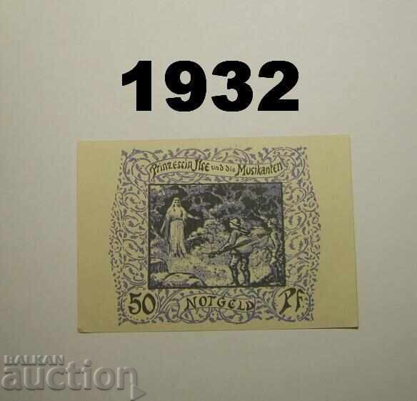 Frankenhausen 50 pfennig 1921 Германия с цена 2.00 лв. | € 1.02