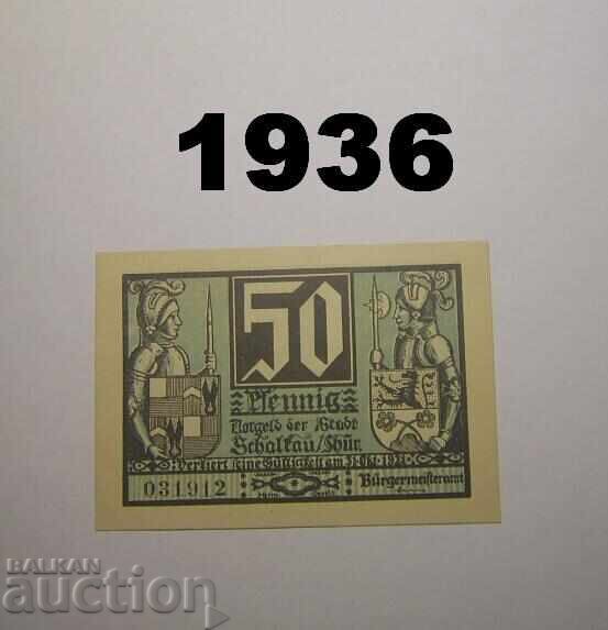 Σάλκαου 50 φεννίγκ 1921 Γερμανία