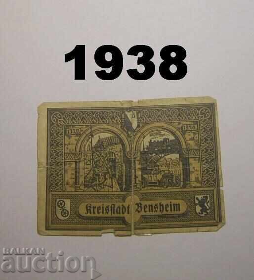 Bensheim 50 pfennig 1920 Germania cu preț 1.00 BGN | € 0.51 Bensheim 50 pfennig 1920 Germania cu preț 1.00 BGN | € 0.51
