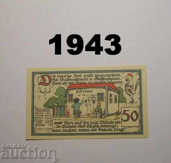 Γκατερσλέμπεν 50 πφένιγκ 1921 Γερμανία με τιμή 2.00 BGN | € 1.02