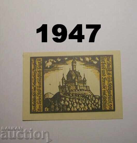 Σάλκαου 50 φεννίγκ 1921 Γερμανία με τιμή 1.00 BGN | € 0.51