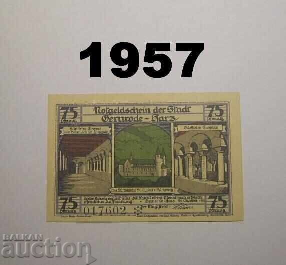 Γκέρνρόντε Χαρτς 75 πφέννιχ 1921 Γερμανία