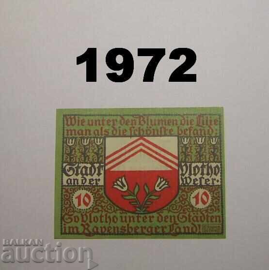 Vlotho 10 pfennig 1921 Germany with price 2.00 BGN | € 1.02