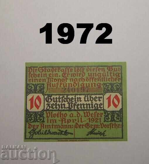 Vlotho 10 pfennig 1921 Germany