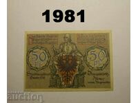 Donauwörth 50 pfennig 1918 Germany