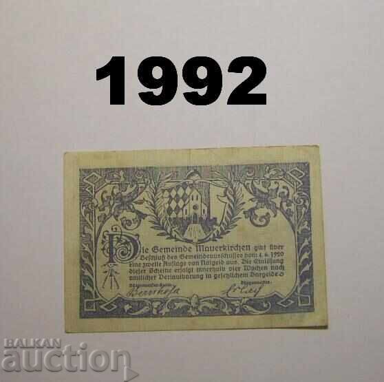 Mauerkirchen 20 λεπτά 1920 Αυστρία με τιμή 2.00 BGN | € 1.02