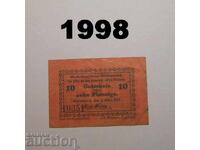 Mittenwald 10 pfennig 1917 Germany