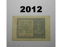 Poland 1 Zloty 1941