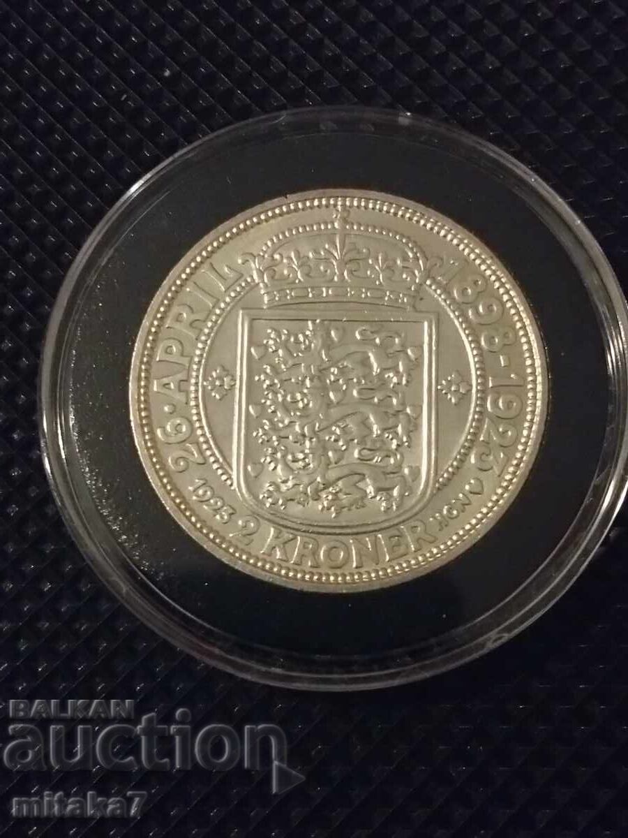 Delivery of 2 kroner 1923, Denmark Delivery of 2 kroner 1923, Denmark