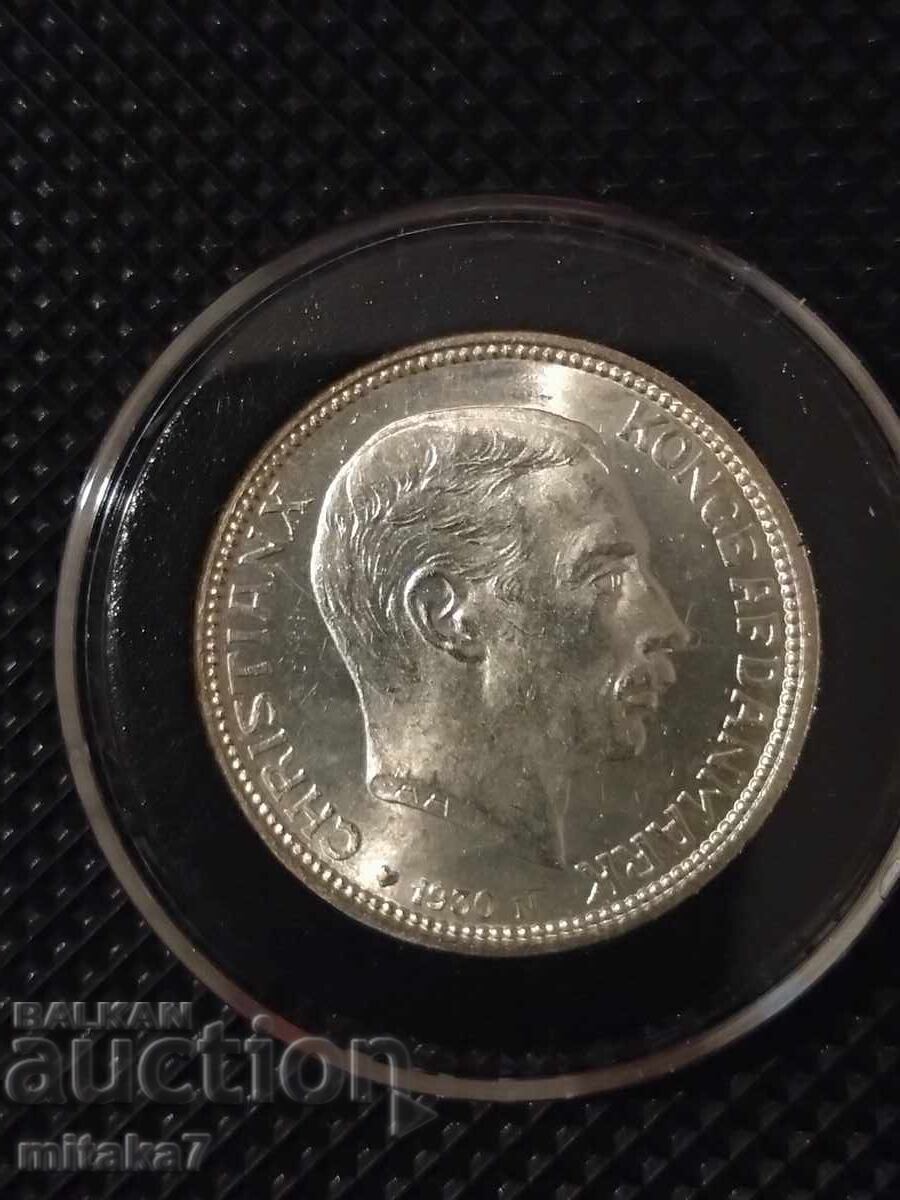2 coroane 1930, Danemarca