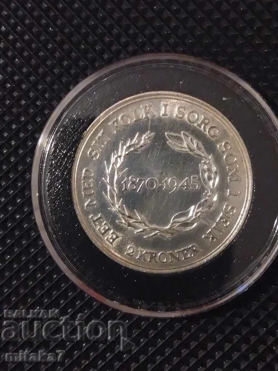 Δημοπρασία 2 κορώνες 1945, Δανία