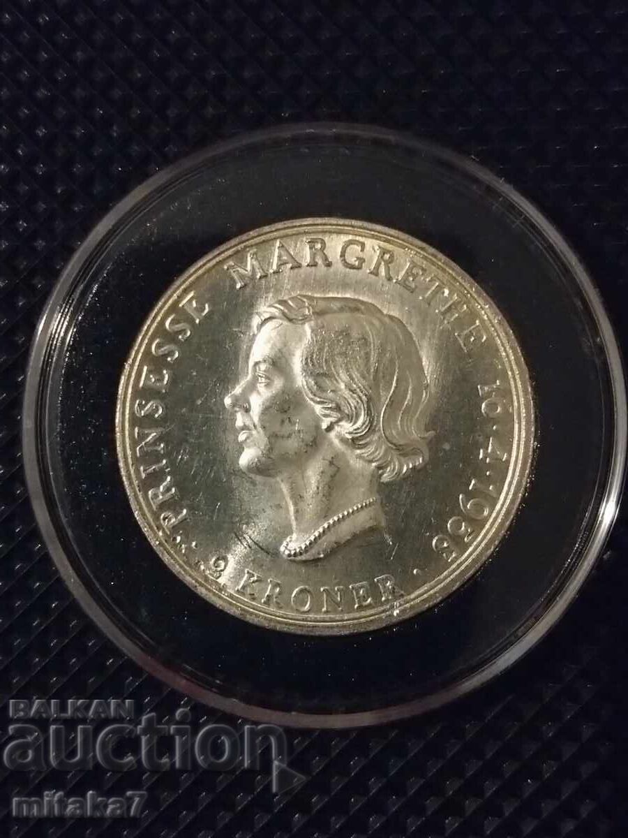 2 κορώνες 1958, Δανία