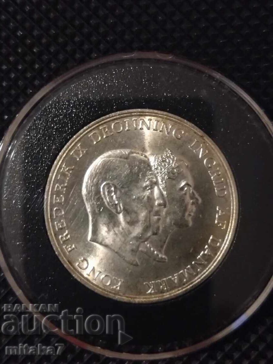 5 coroane 1960, Danemarca