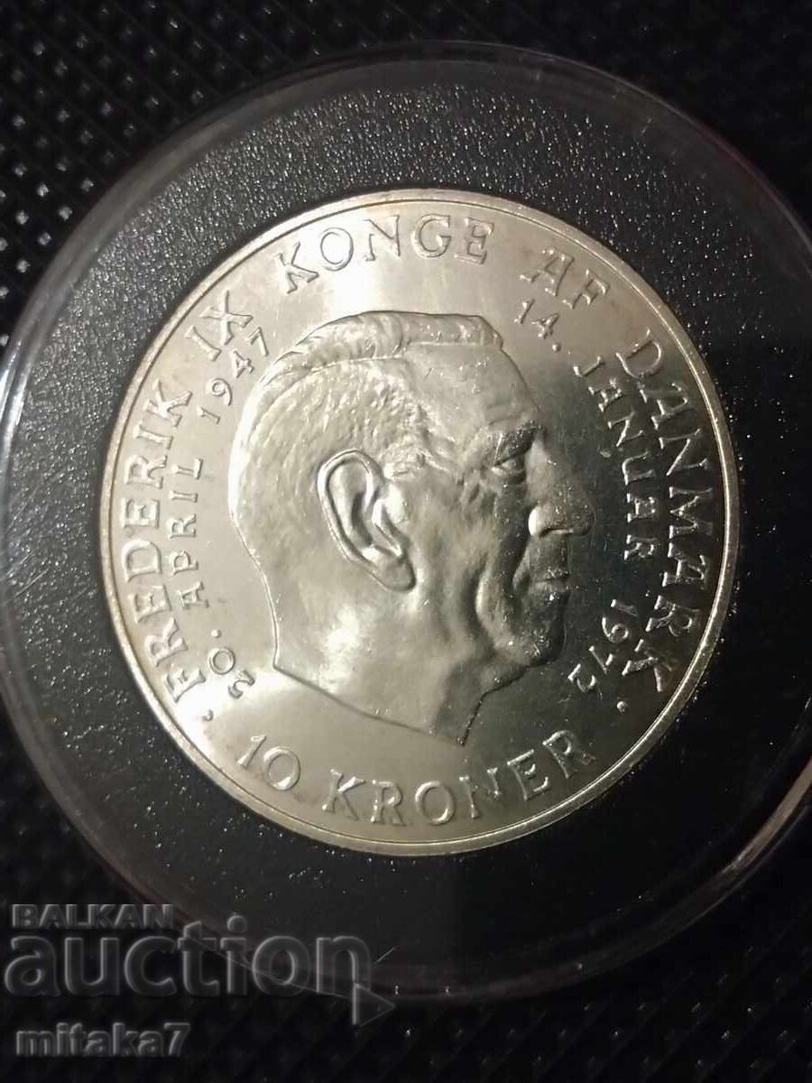 10 Kroner 1972, Denmark with price € 39.00 | 76.28 BGN