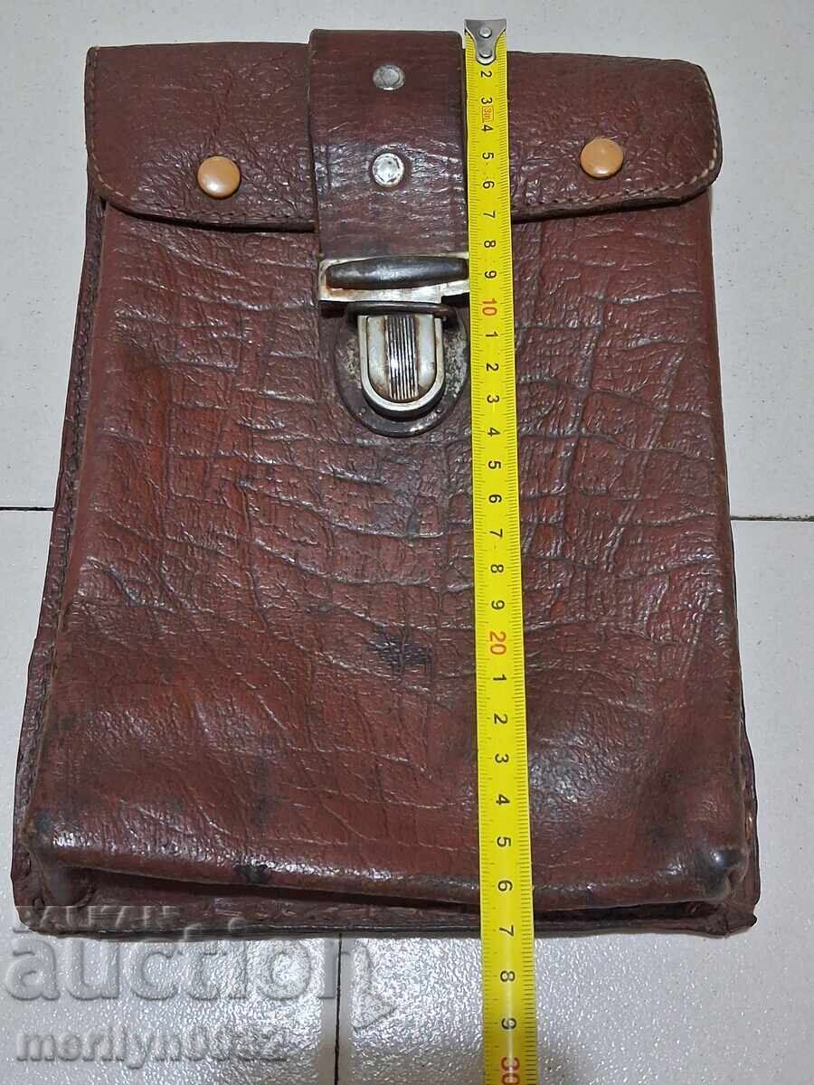 Auction  Officer's document bag, second hand, WW2