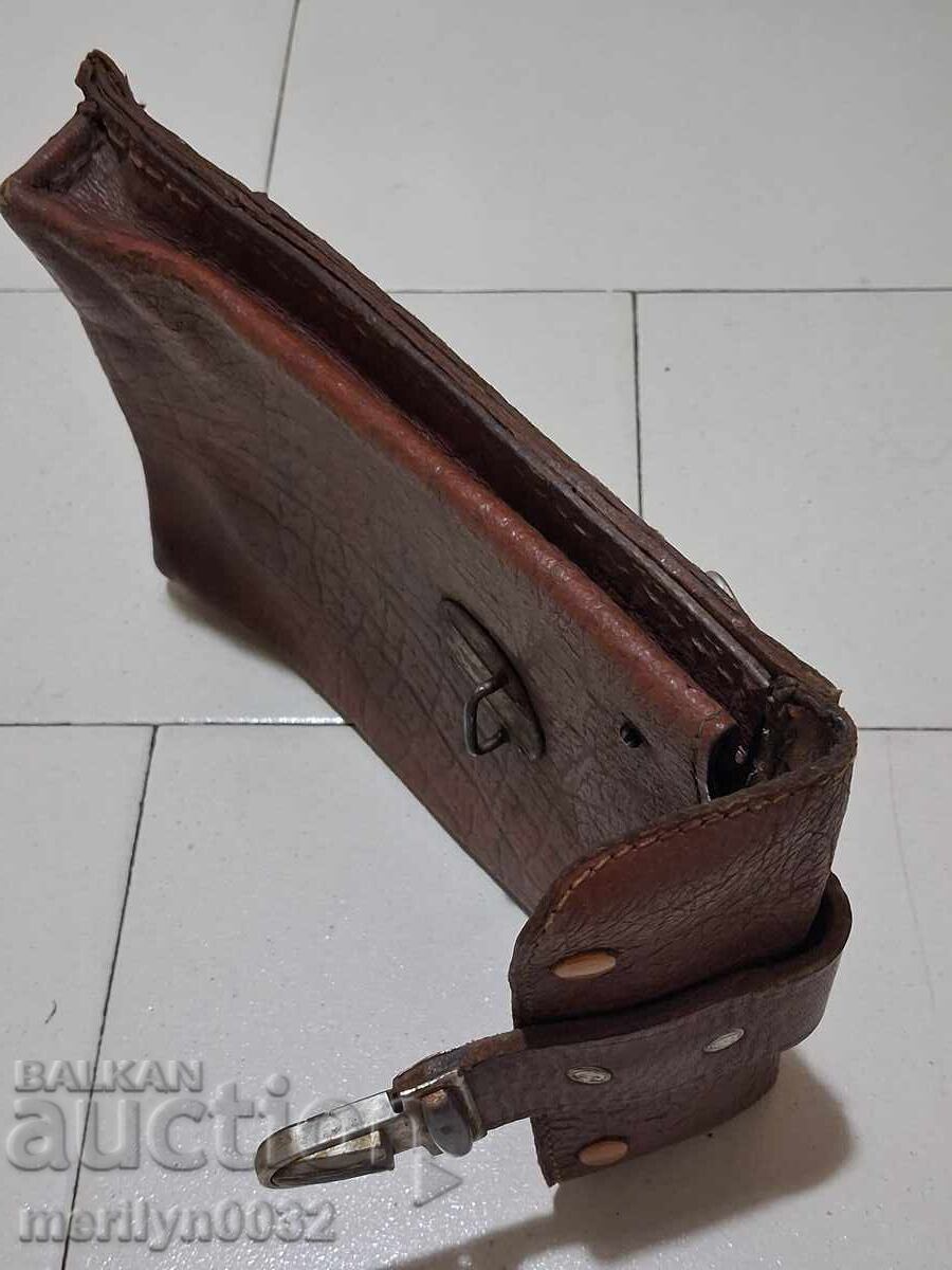 Officer's document bag, second hand, WW2 - 5