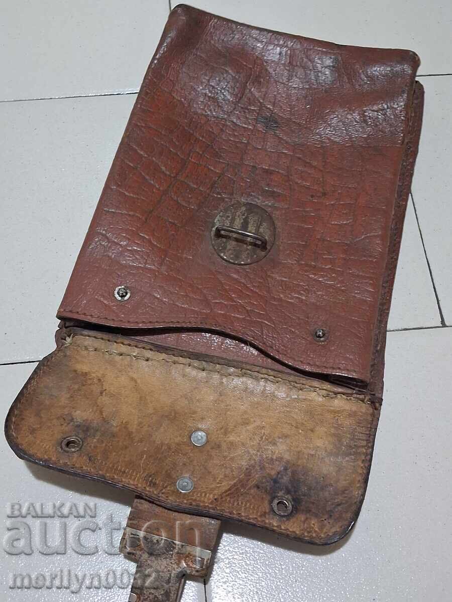 Officer's document bag, second hand, WW2 - 6