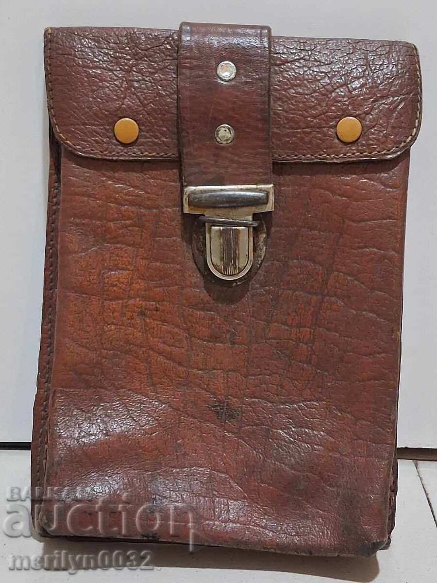 Officer's document bag, second hand, WW2