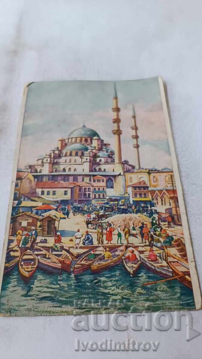 Пощенска картичка Constantinople Mosquee Yalide