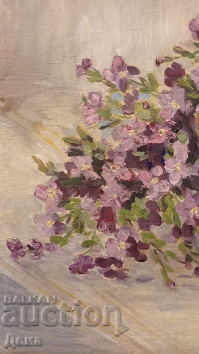 Δημοπρασία Έλενα Ιβάνοβα ελαιογραφία 1949 Δημοπρασία Έλενα Ιβάνοβα ελαιογραφία 1949