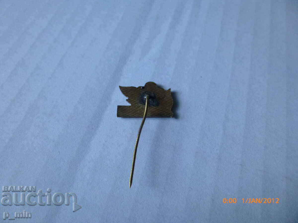 Breast badge - Kyustendil with price 6.00 BGN | € 3.07