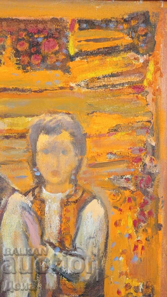 Доставка на Георги Ковачев-Гришата картина 1985г.