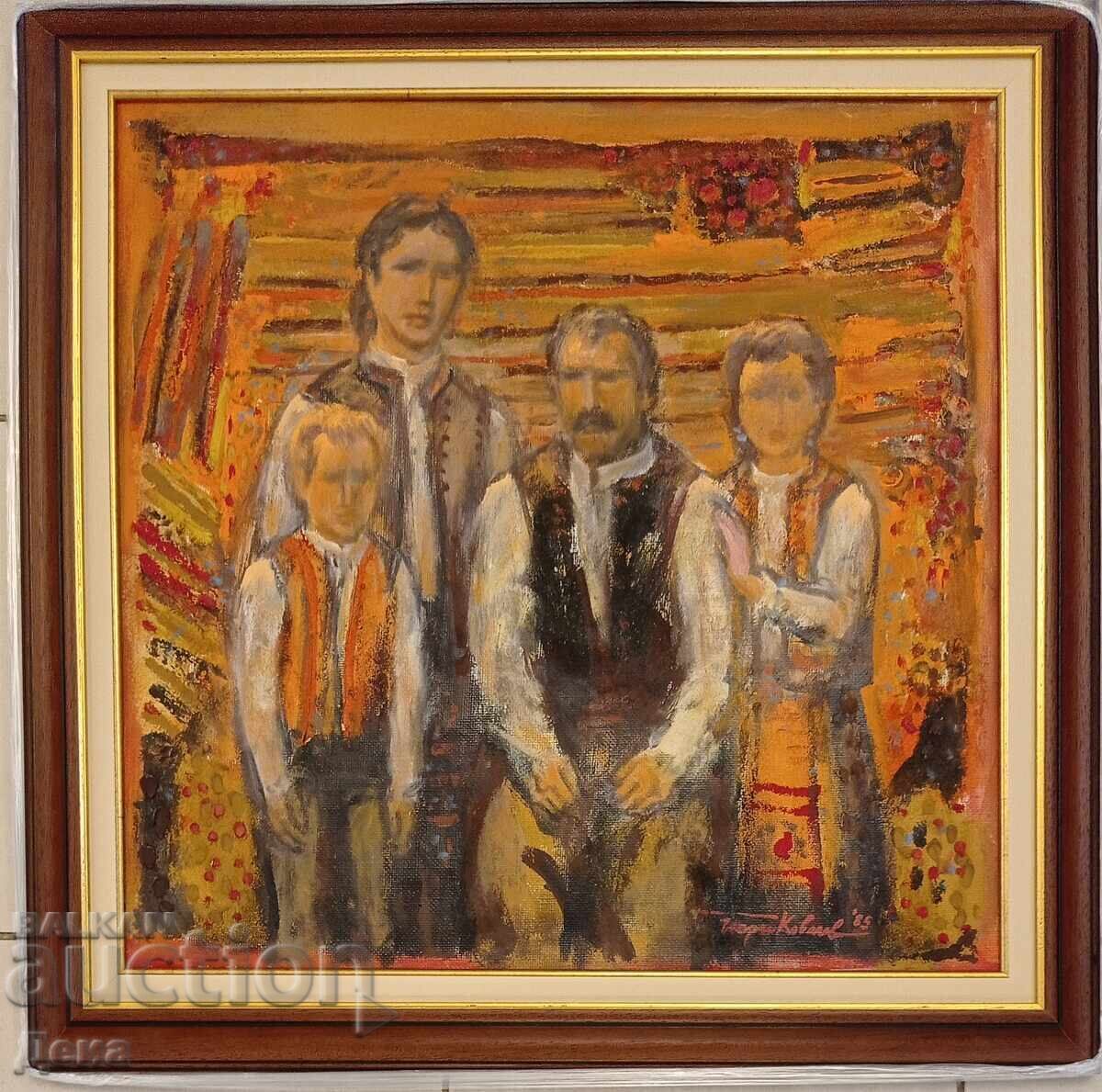 Георги Ковачев-Гришата картина 1985г.