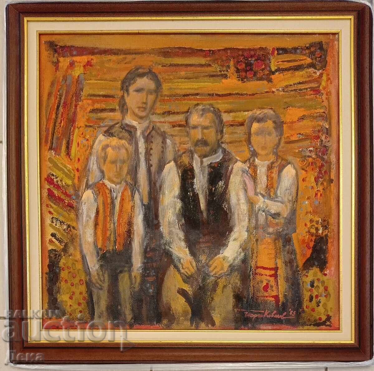 Pictură de Georgi Kovachev-Grishata, 1985