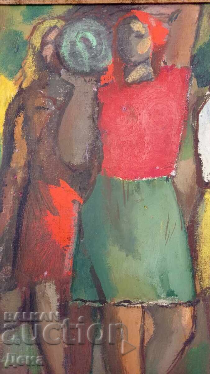 Delivery of Ivan Filchev painting