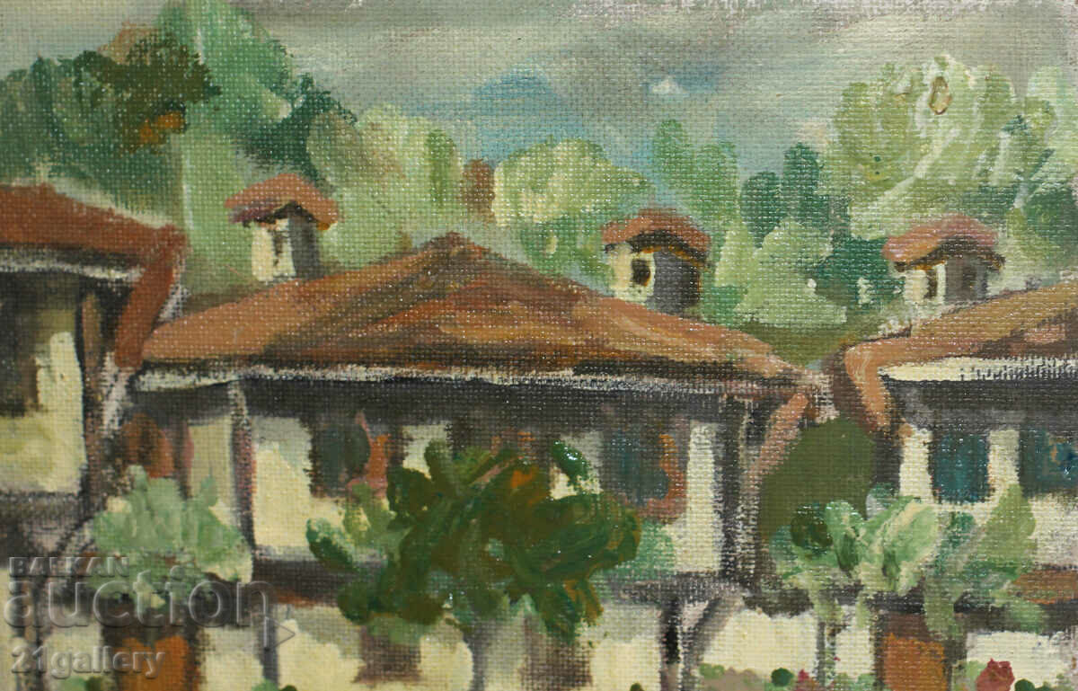 Παράδοση Dimitar Pacov Τοπίο "Karlovska Mahala"