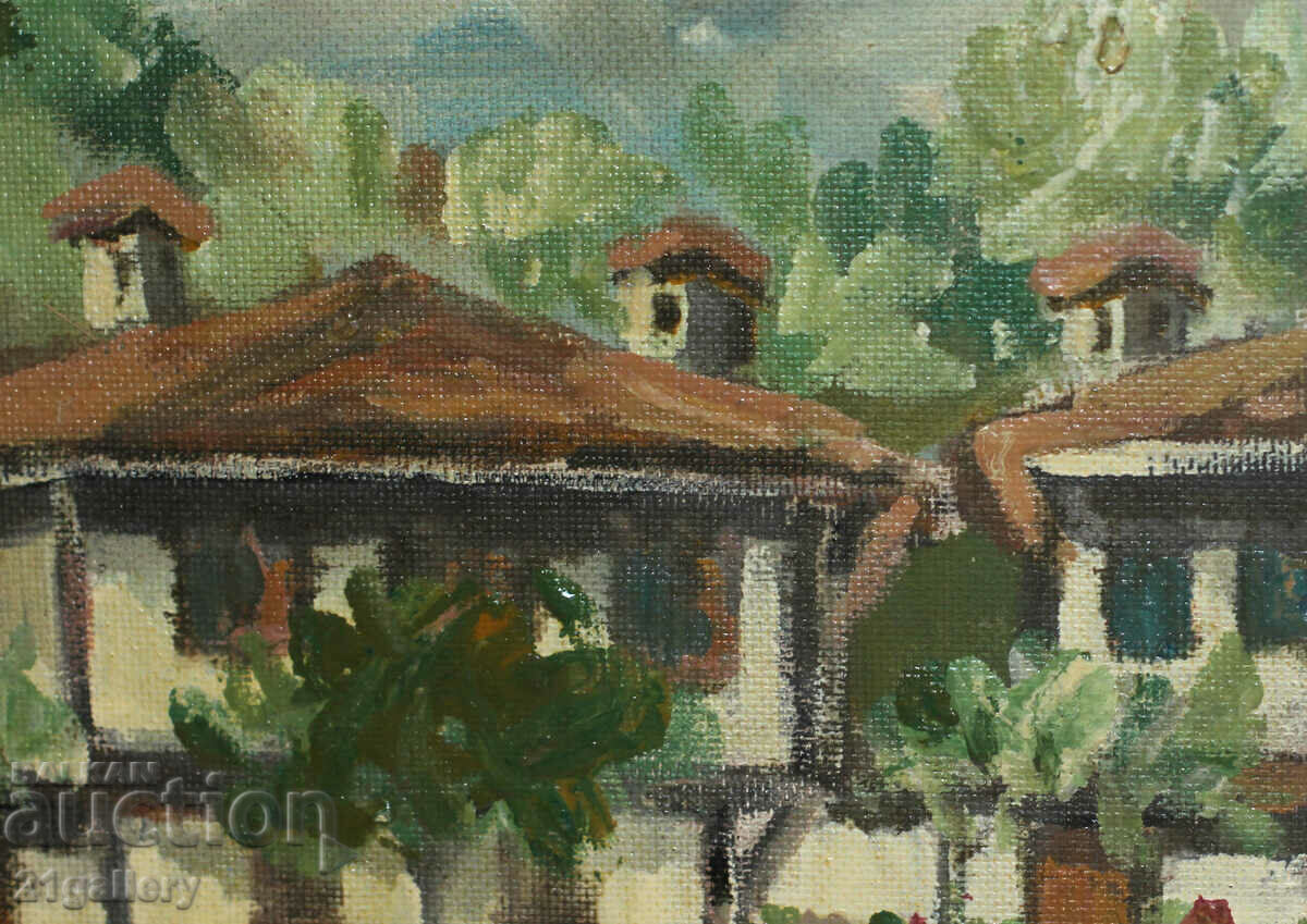 Dimitar Pacov Τοπίο "Karlovska Mahala" - 5