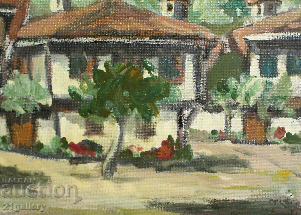 Dimitar Pacov Landscape "Karlovska Mahala" - 6