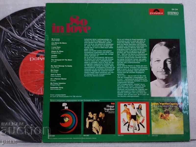 Kai Warner ‎– So In Love с цена 7.00 лв. | € 3.58