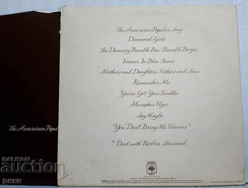 Neil Diamond – You Don't Bring Me Flowers with price 14.00 BGN | € 7.16 Neil Diamond – You Don't Bring Me Flowers with price 14.00 BGN | € 7.16