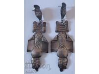 Vintage NAKAI silver earrings