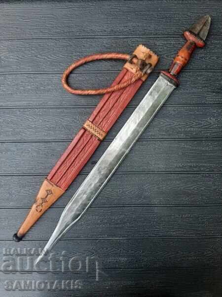 AFRICAN SWORD OF THE TUAREG TRIBE. POSSIBLE DATE OF CREATION