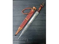 AFRICAN SWORD OF THE TUAREG TRIBE. POSSIBLE DATE OF CREATION