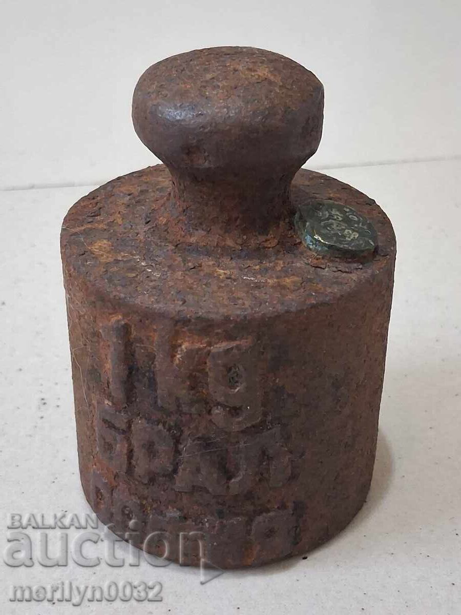 Greutate de cantar 1kg ezație kilogram greutate de control