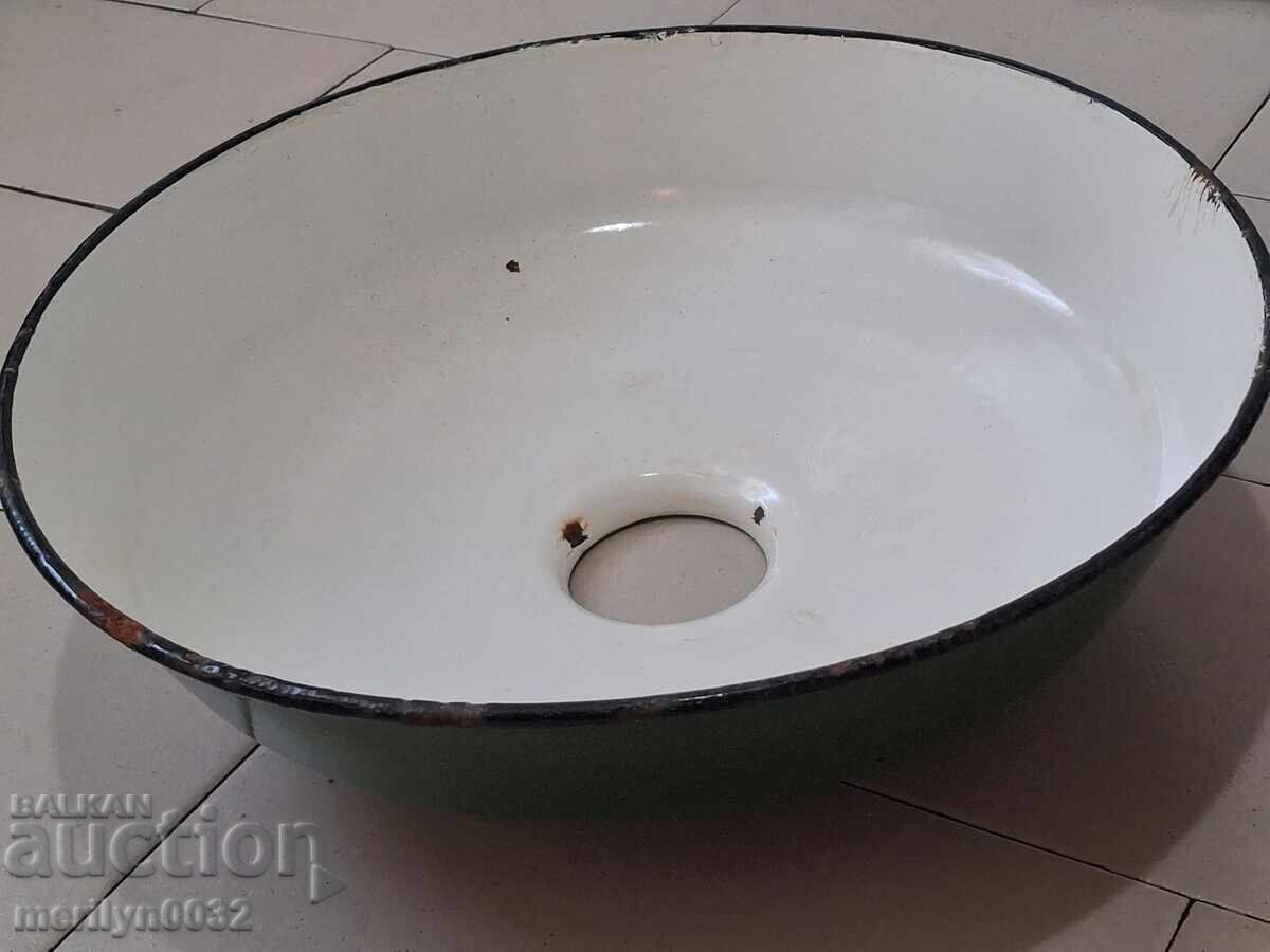 Доставка на Двустранно емайлиран рефлектор лампа емайл 60-70-те години