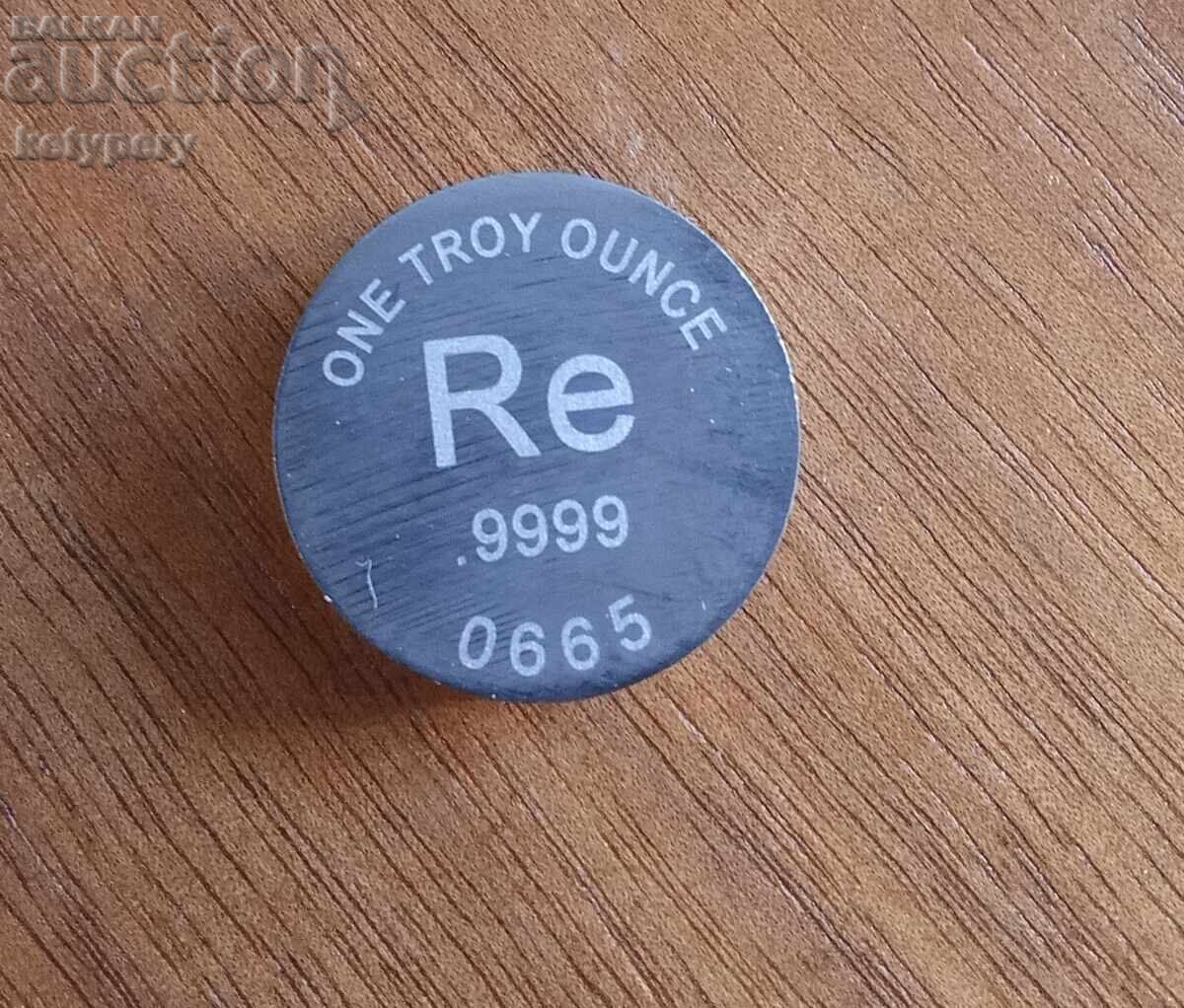 Rhenium - 1 troy ounce Rhenium - 1 troy ounce