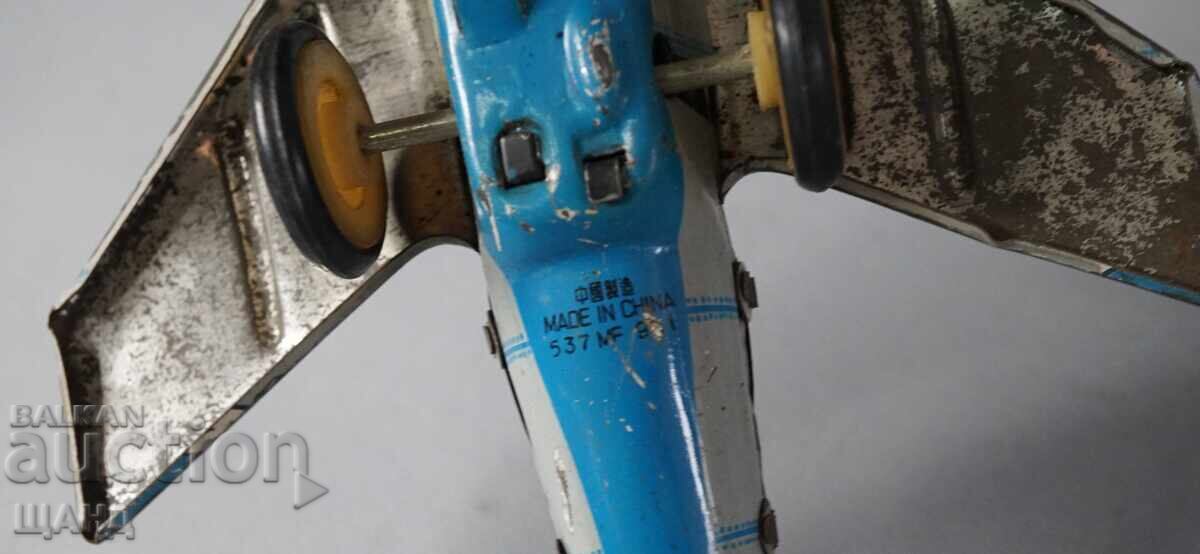 Παλιό κινέζικο μεταλλικό παιχνίδι μοντέλο αεροπλάνου μαχητικού - 5