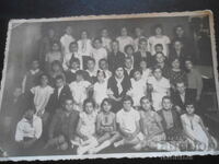 Fotografie veche, clasa a III-a, anul 1934, Foto "TRUD", Sofia