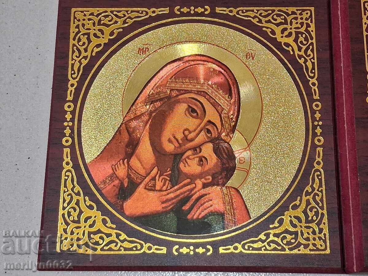 Παράδοση Διπλή εικόνα σουβενίρ αναμνηστικό από Ιερουσαλήμ προσκύνημα Πανάγιος Τάφος Παράδοση Διπλή εικόνα σουβενίρ αναμνηστικό από Ιερουσαλήμ προσκύνημα Πανάγιος Τάφος