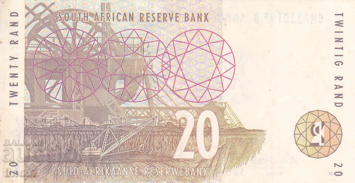 Δημοπρασία tino37 - ΝΟΤΙΑ ΑΦΡΙΚΗ - 20 ΡΑΝΤ - 1993 - VF+