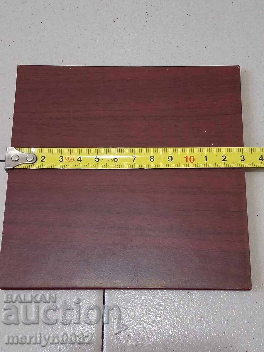 Icoană dublă suvenir amintire din Ierusalim pelerinaj Sfântul Mormânt - 5