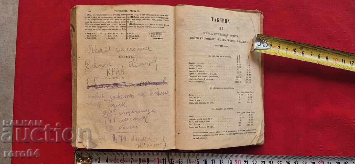 BIBLIE - Noul Testament - 1912 - 7